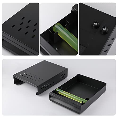 Espresso Knock Box Drawer Large Coffee Grounds Container Stainless Steel Coffee Knock Box Espresso Accessories Espresso Puck Knock Box Espresso Dump Bin Coffee Bar Accessories