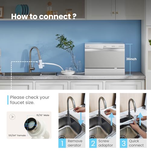 Countertop Dishwasher Portable (6 Count)