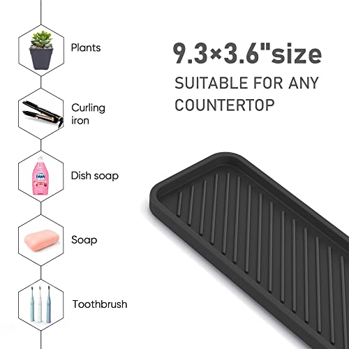 Kitchen Silicone Sink Organizer Tray (2 Count)