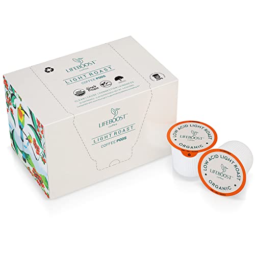 Light Roast Low Acid Coffee Pods (10 Count)