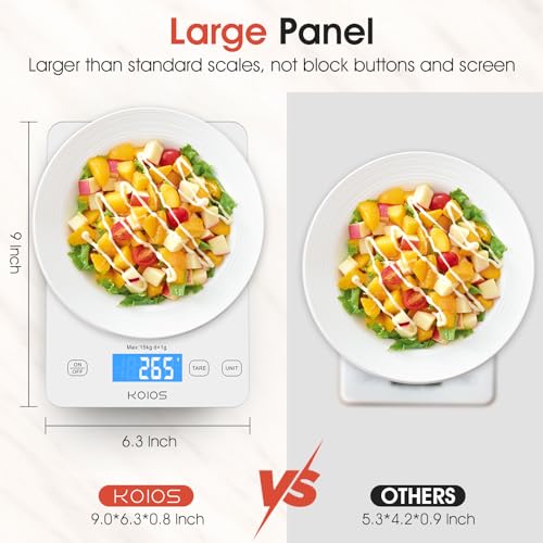 33lb Kitchen Scale 0.1oz Precision