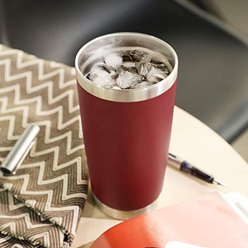 20oz Stainless Steel Tumbler Bulk with Lid (12 Count)