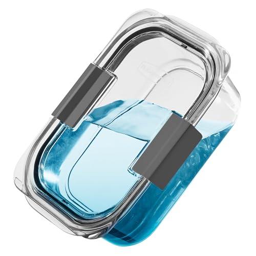 Brilliance Tritan Plastic Food Storage Containers BPA Free Airtight Lids Ideal for Lunch Meal Prep & Leftovers Set of 5 (5 Count)