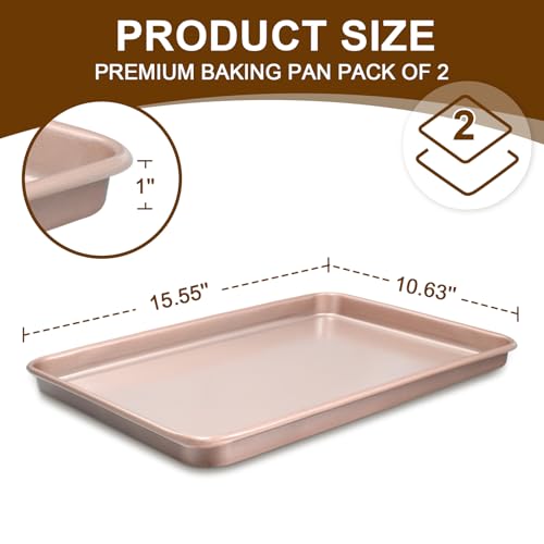 Baking Sheet Pan Set of 2 (8.99 Count)