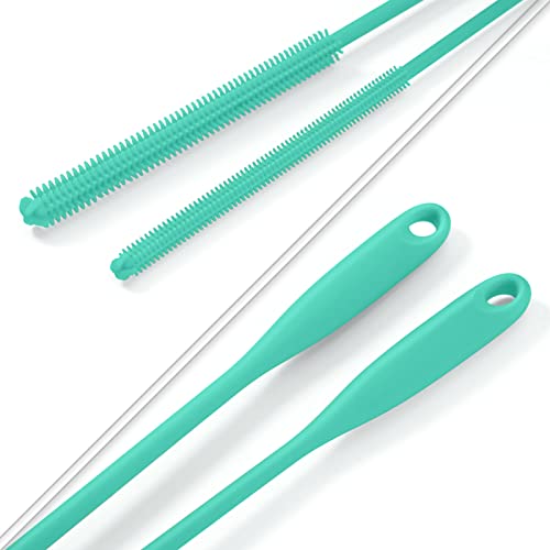 Silicone Straw Brush 4 Pack (4 Count)