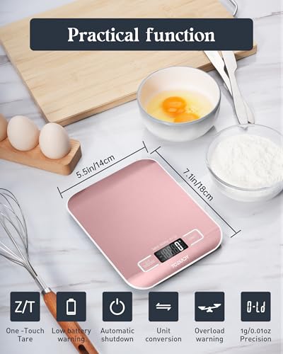 Food Scale Digital Kitchen Scale with Grams & Ounces Units