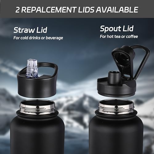 40oz Stainless Steel Water Bottle