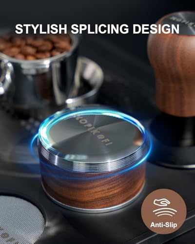 53.3mm Espresso Distribution Tool Walnut Coffee Distributor Fits Breville