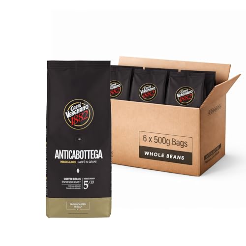 Caffe Vergnano Antica Bottega Whole Bean Coffee 1.1 lb (17.64 Ounce)
