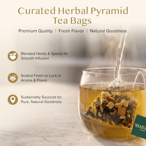 Lemon Ginger Tea Bags (100 Count)