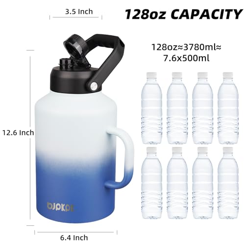 128oz Stainless Steel Water Bottle