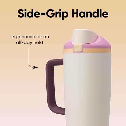 FreeSip Tumbler Stainless Steel Water Bottle 40 oz Daybreak