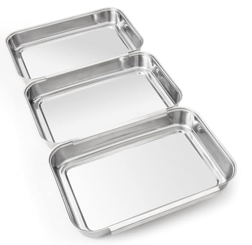 3 Piece Stainless Steel Breading Set (3 Count)