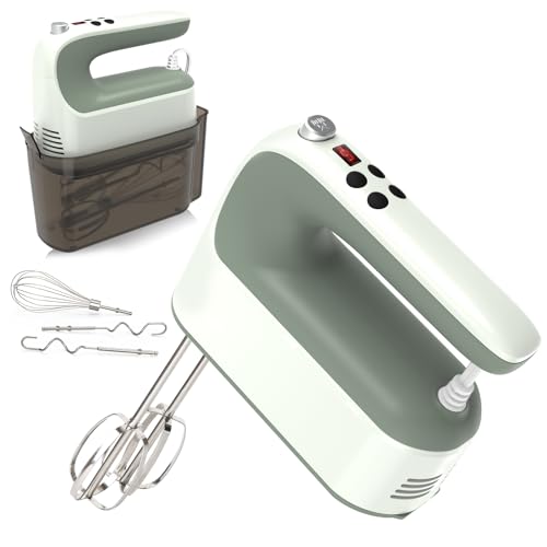 9 Speed Digital Hand Mixer Electric
