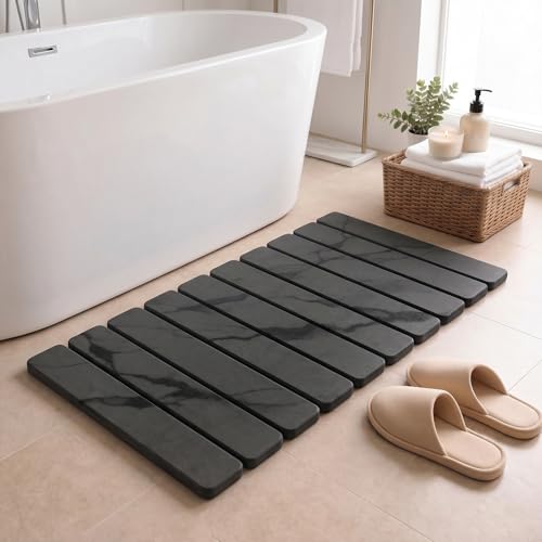 Large Stone Dish Drying Mat for Kitchen Counter (2 Count)