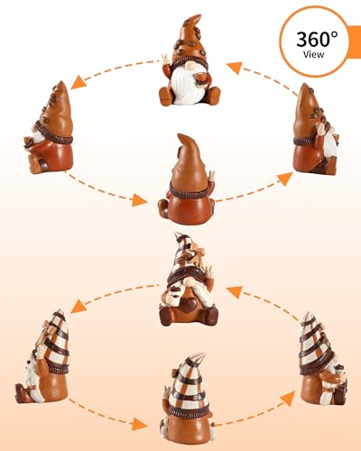 Maillard Coffee Gnomes Figurines Set (2 Count)