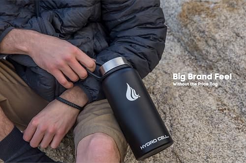 Stainless Steel Insulated Water Bottle with Straw