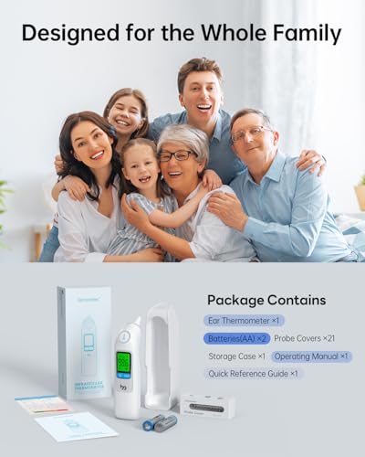 Infrared Ear Thermometer for Adults & Kids