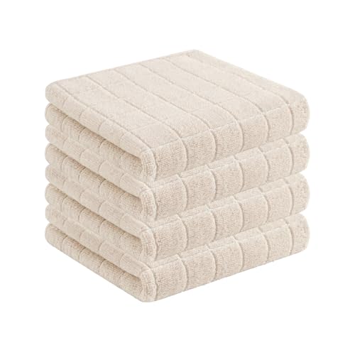 100% Cotton Terry Kitchen Towels (4 Count)