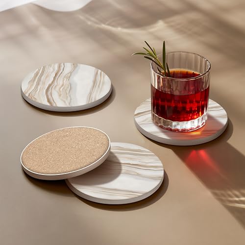 Ceramic Coasters Set of 6 (6 Count)