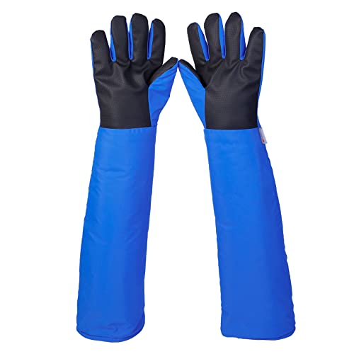 Cryogenic Gloves Low Temperature LN2 Liquid Nitrogen Protective Gloves Cold Storage Safety Frozen Gloves