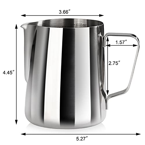 Stainless Steel Frothing Pitcher
