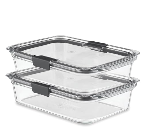 Brilliance Glass Food Storage Containers (2 Count)