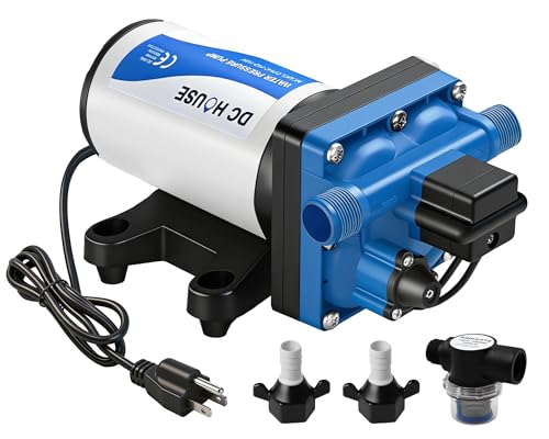110V RV Water Booster Transfer Pump