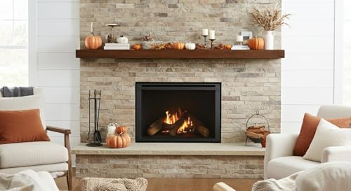Reclaimed Wood Fireplace Mantel Shelf