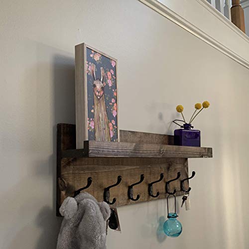 Coat Rack with Shelf