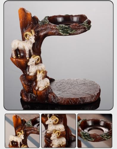 Glass Teapot Set with Infuser Semi Automatic Tea Set Lazy Kungfu Attraction Drip Rotating Magic Teapot Set