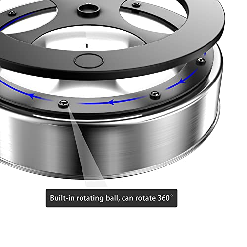 Pantry Cabinet Lazy Susan Stainless Steel Black Spice Rack Turntable