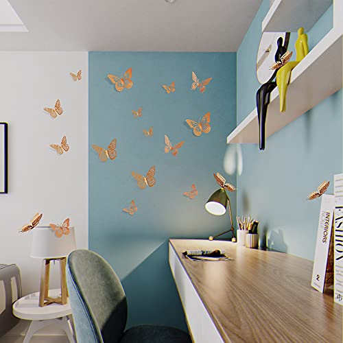 3D Butterfly Wall Decor (48 Count)