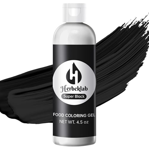 Black Gel Food Coloring (4.5 Fl Oz)