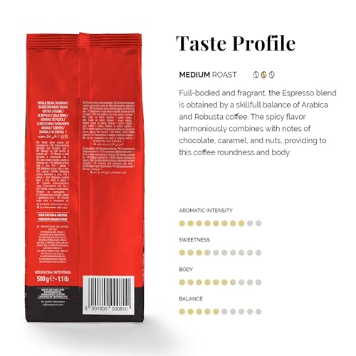 Caffe Vergnano Whole Bean Coffee (53.19 Ounce)