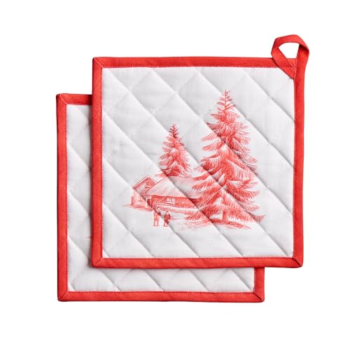 Pot Holders 100% Cotton Potholders (2 Count)