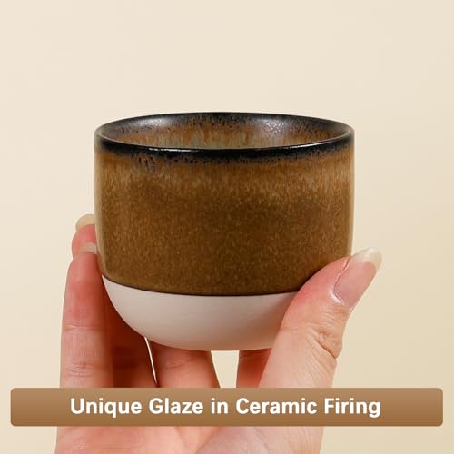 Ceramic Espresso Cups Set of 4 (4 Count)