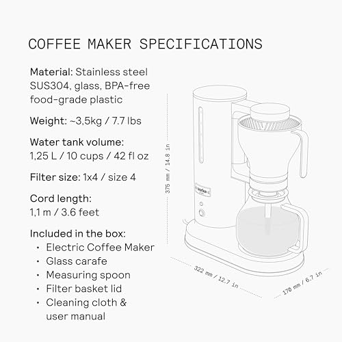 Drip Coffee Maker & Grinder Bundle