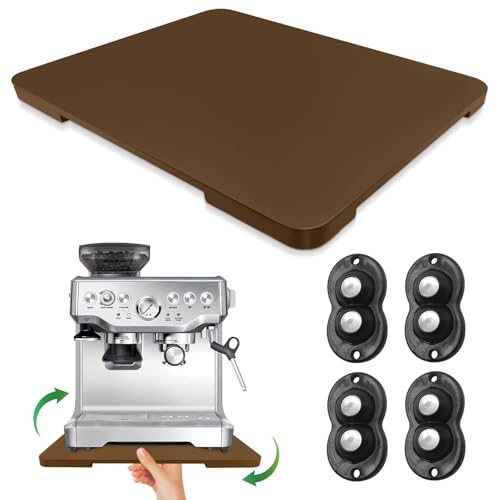 Appliance Slider 360° Rolling Tray for Countertop Coffee Maker Mat