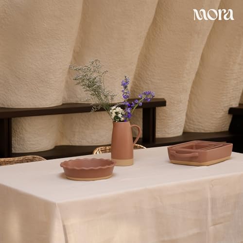 Mora Ceramic Pie Pan for Baking (30 Count)