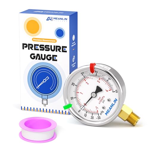 30inHG~60Psi Vacuum Pressure Gauge 1