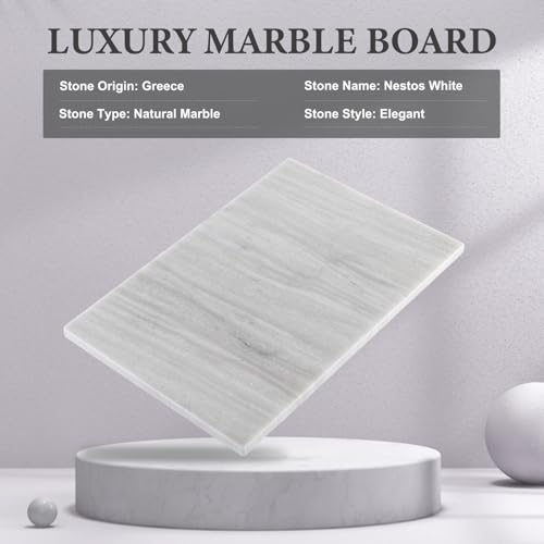 Natural Marble Cutting Board for Kitchen Countertop