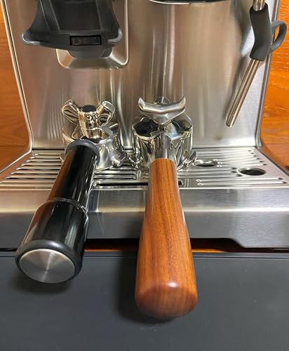 Double Spout Portafilter Compatible with Breville Barista Express Touch Bambino Infuser Duo Espresso Machine