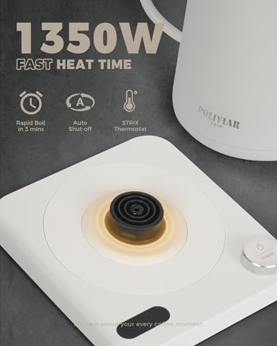 POLIVIAR Electric Gooseneck Kettle