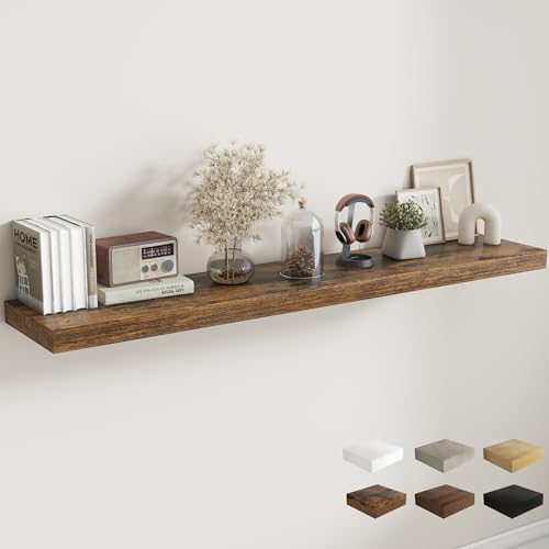 72 Inch Floating Shelves