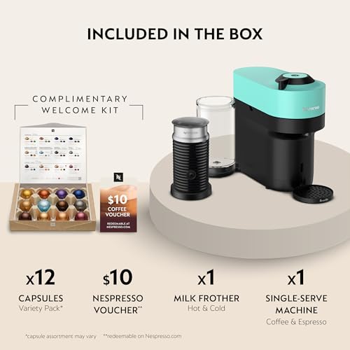 Vertuo Pop+ Coffee Machine with Milk Frother
