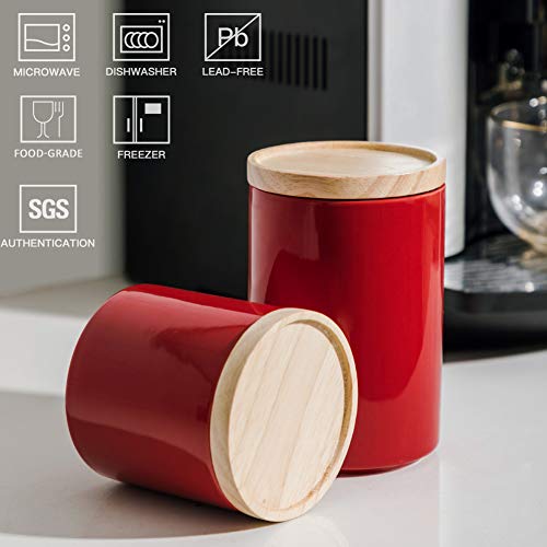 Sweejar Kitchen Canisters Ceramic Food Storage Jar