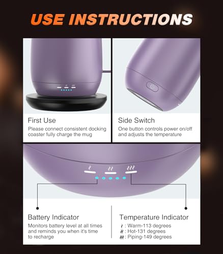 Self Heating Coffee Mug T2