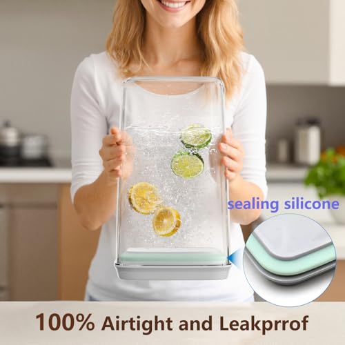 Pop Airtight Food Storage Container with Lid (3 Count)