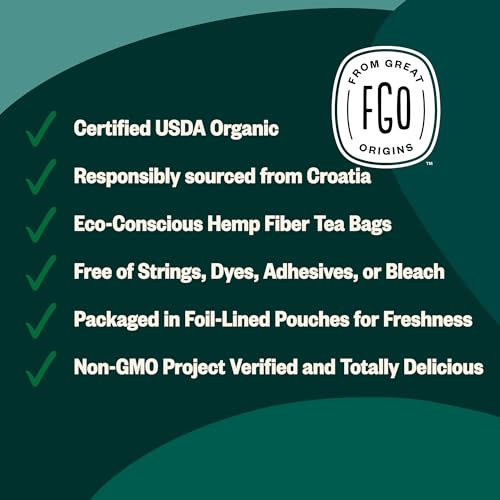 Organic Elderberry Tea (100 Count)